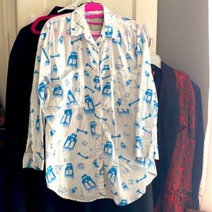 ASOS abstract skull tunic